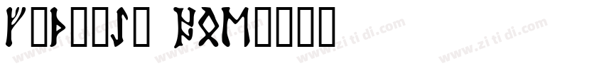 Futhark AOE字体转换